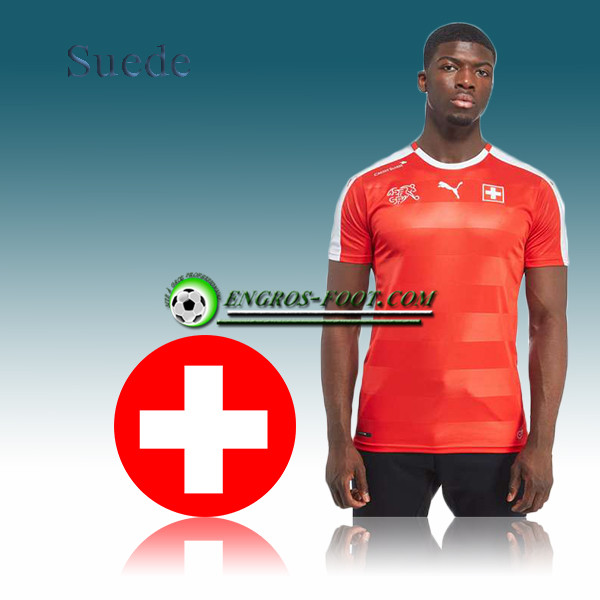 Engros-foot: Maillot Equipe de Suisse Domicile 2016/17 Thailande