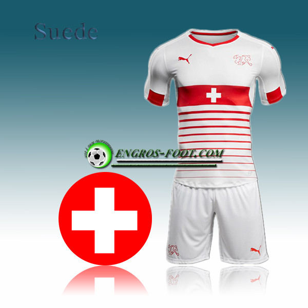 Engros-foot: Maillot Equipe de Suisse Domicile 2016-17 Thailande