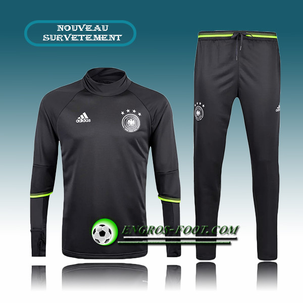 Engros-foot: Survetement Foot Allemagne Gris 2016 2017 Thailande