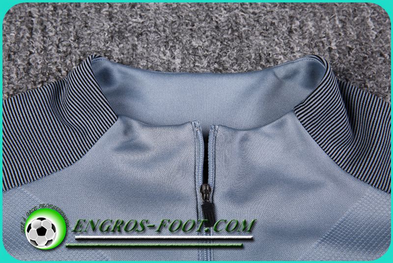 Sweatshirt Foot PSG Gris/Noir 2016-2017 Thailande