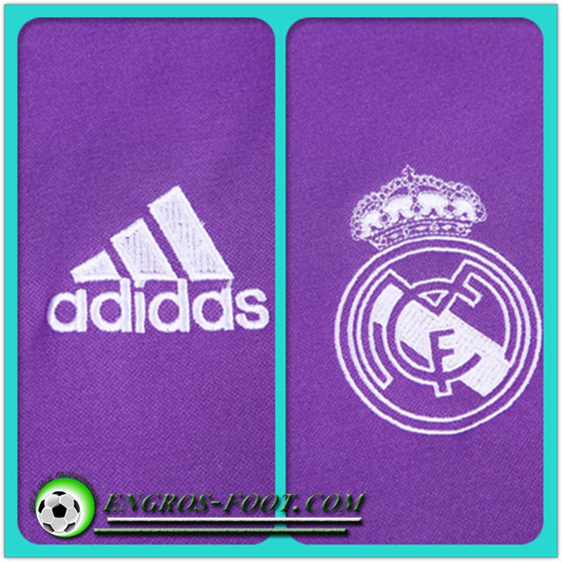 Replica Sweat Capuche Real Madrid Pourpre 2017/18