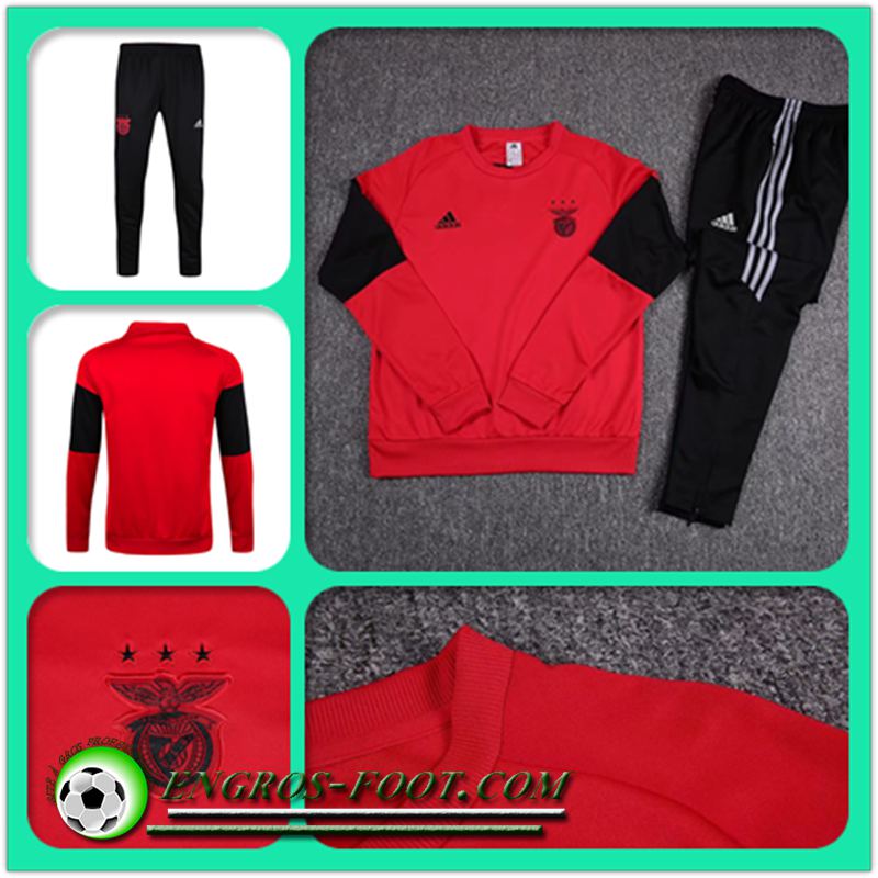 Replica Survetement Benfica Rouge/Noir 17/18