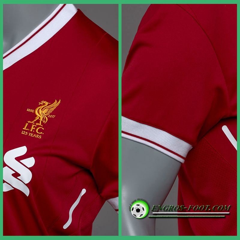 maillot de foot femme Liverpool Domicile 2017 2018