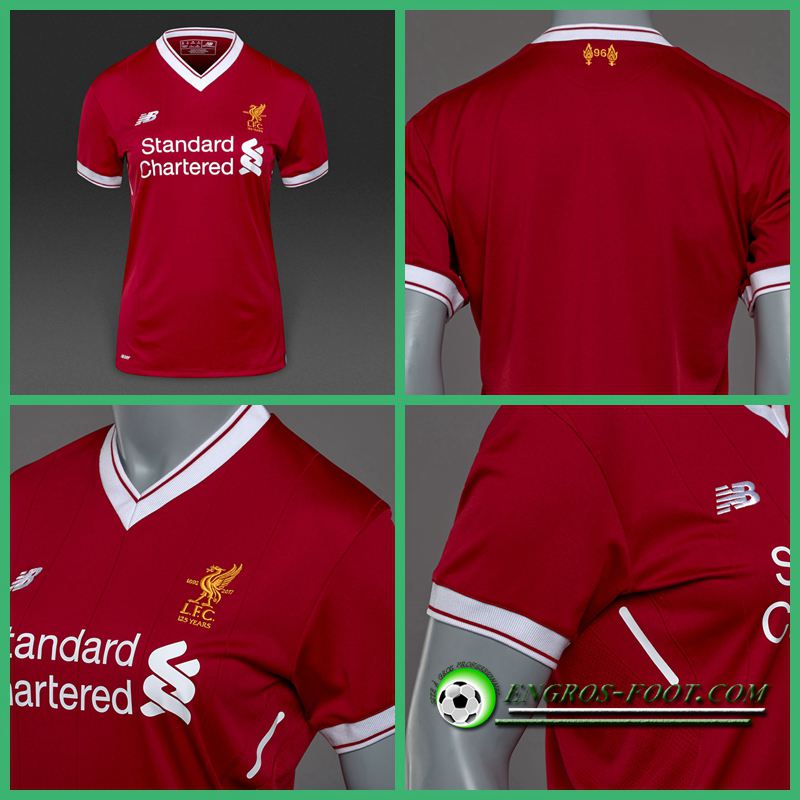 maillot de foot femme Liverpool Domicile 2017 2018