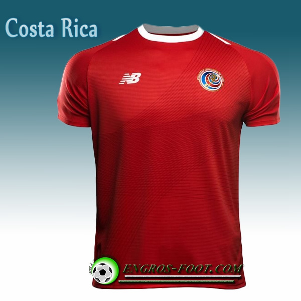 Engros-foot: Jeu Maillot Equipe de Costa Rica Domicile 2018/2019 Rouge Thailande