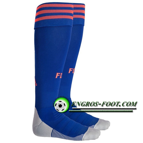 Engros-foot: Chaussettes Foot Colombie Bleu Exterieur 2018-2019 Thailande