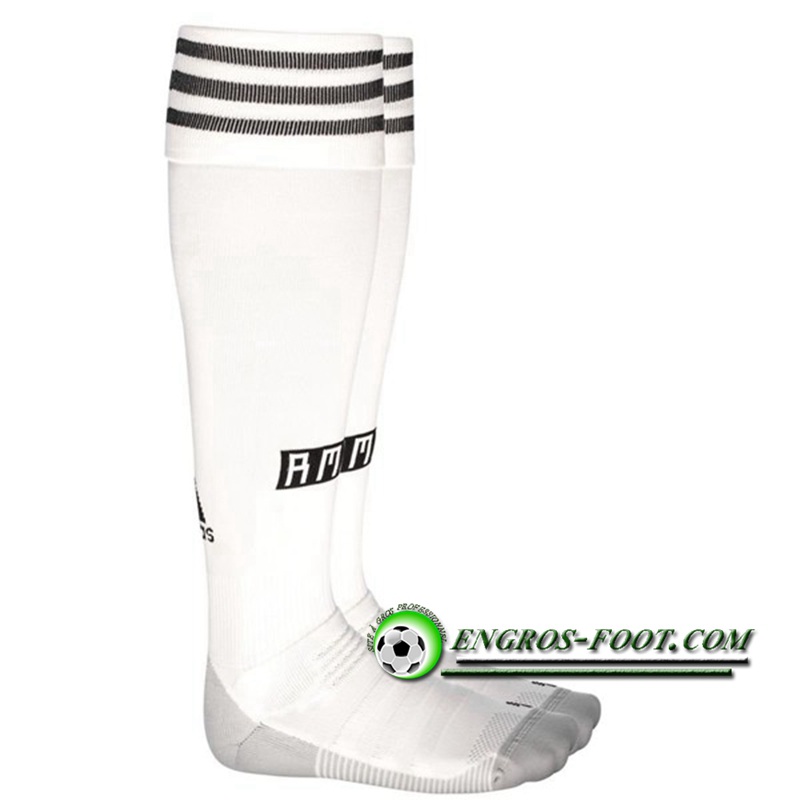 Engros-foot: Chaussettes De Foot Real Madrid Domicile 2018 2019 Thailande