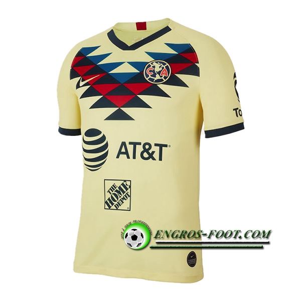 Engros-foot: Jeu Maillot de Club America Domicile 2019 2020 Thailande