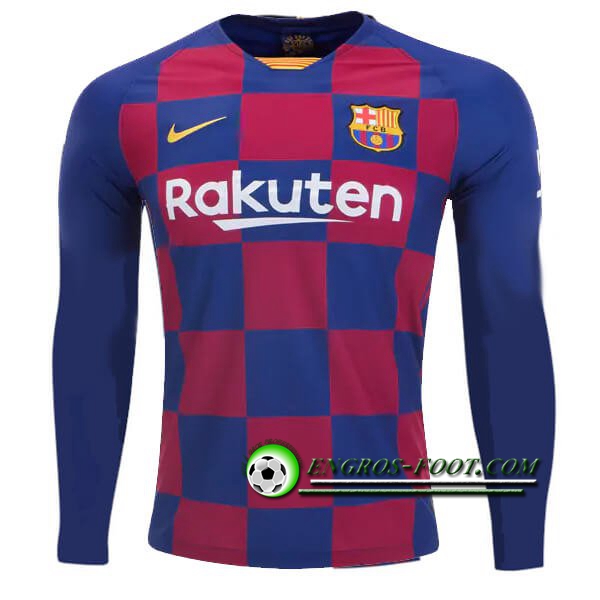 Engros-foot: Jeu Maillot de FC Barcelone Domicile Manches longues 2019 2020 Thailande