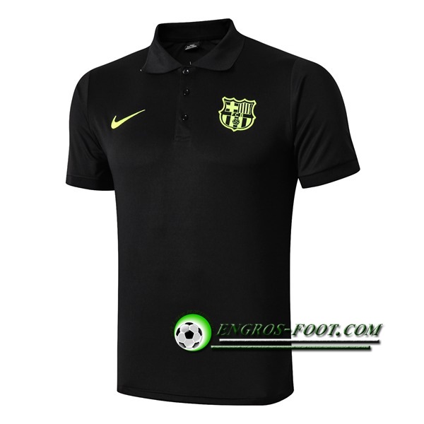 Engros-foot: Polo Foot FC Barcelone Noir 2019 2020 Thailande