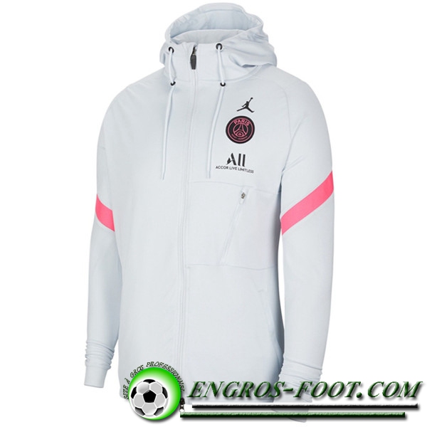 Veste A Capuche Jordan PSG Gris 2020/2021