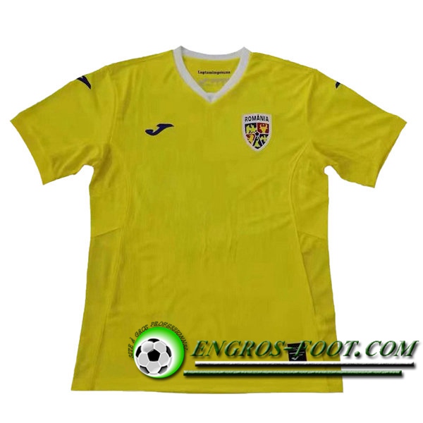Nouveaux Maillot Equipe Foot Roumanie Domicile 2021/2022