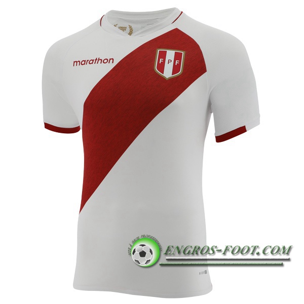 Nouveaux Maillot Equipe Foot Perou Domicile 2020/2021