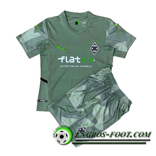 Maillot de Foot Monchengladbach Enfant Exterieur 2021/2022