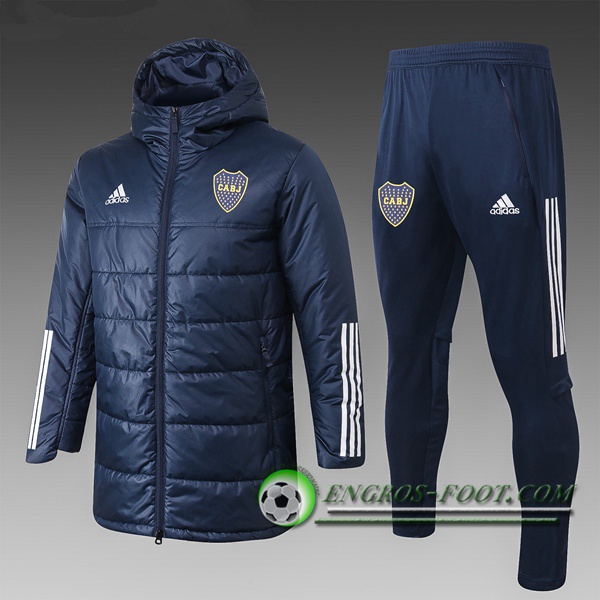 Doudoune Du Foot Boca Juniors Bleu + Pantalon 2020/2021