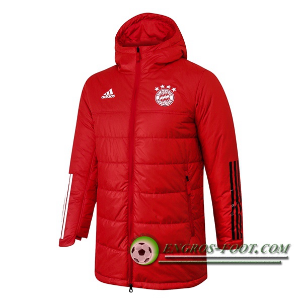 Doudoune Du Foot Bayern Munich Rouge 2020/2021