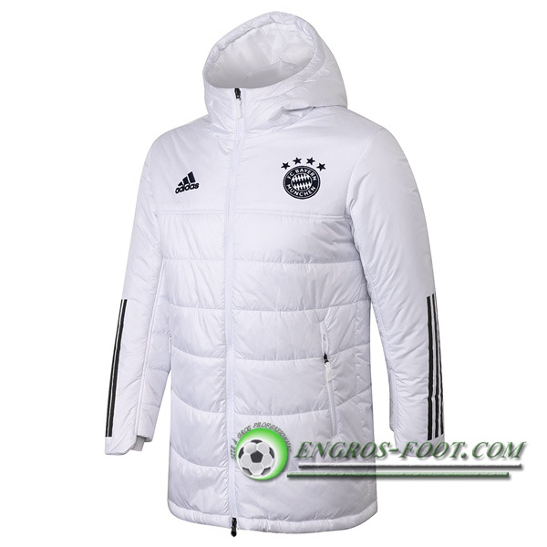 Doudoune Du Foot Bayern Munich Blanc 2020/2021