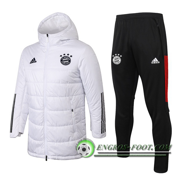 Doudoune Du Foot Bayern Munich Blanc 2020/2021