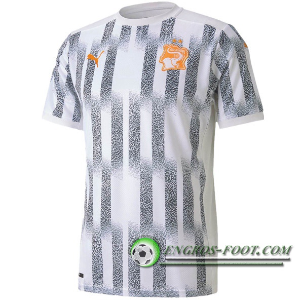 Engros-foot: Jeu Maillot Equipe De Ivory Coast Exterieur Personnalisé Floqué 2020/2021 Thailande