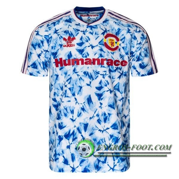 Engros-foot: Jeu Maillot Foot Manchester United Race Humaine x Pharrell 2021 Thailande
