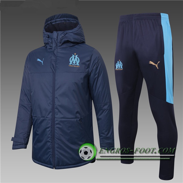 Doudoune Du Foot Marseille OM Bleu Marin + Pantalon 2020/2021