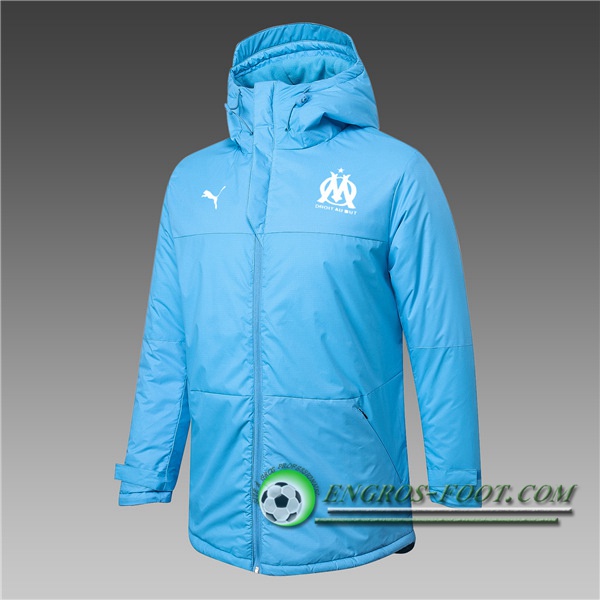 Doudoune Du Foot Marseille OM Bleu 2020/2021