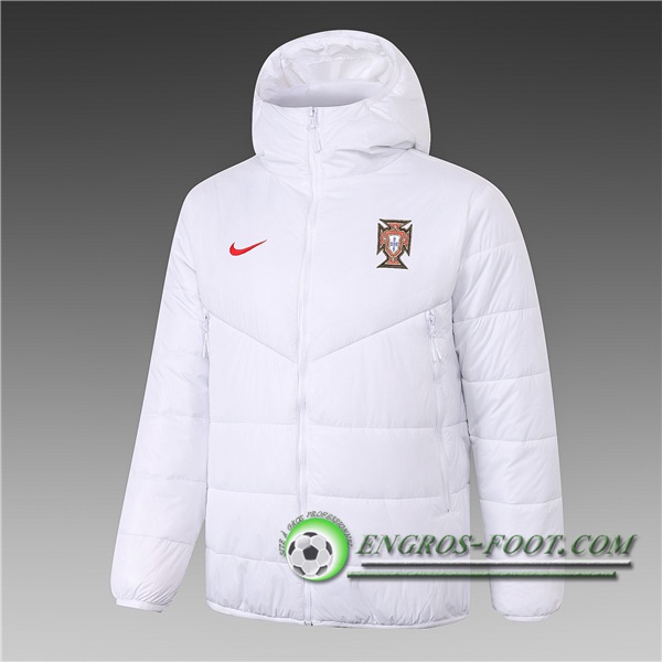 Doudoune Du Foot Portugal Blanc 2020/2021