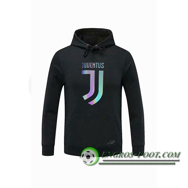 Engros-foot: Sweatshirt Training Capuche Juventus Noir 2020/2021 Thailande