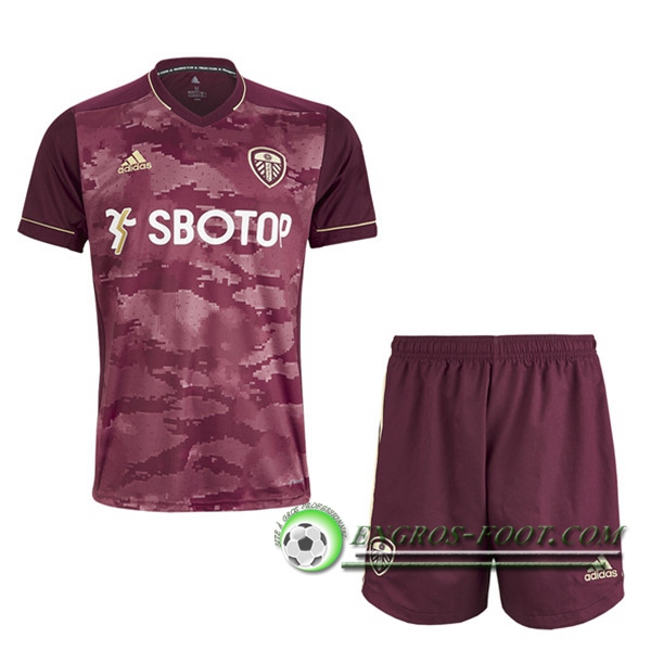 Engros-foot: Jeu Maillot de Foot Leeds United Enfant Third 2020/2021 Thailande