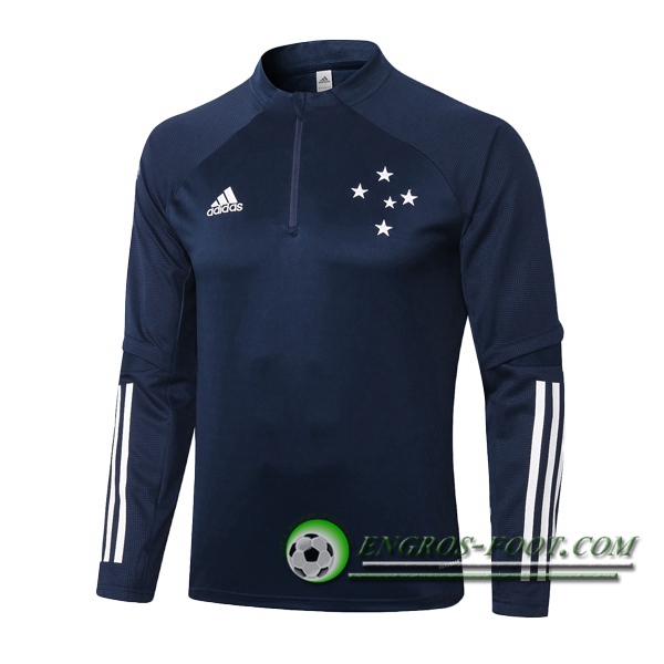 Engros-foot: Sweatshirt Training Cruzeiro EC Bleu Royal 2020/2021 Thailande