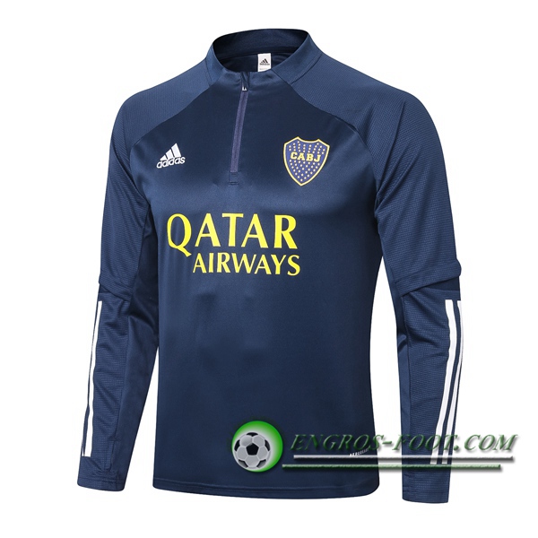 Engros-foot: Sweatshirt Training Boca Juniors Bleu Royal 2020/2021 Thailande