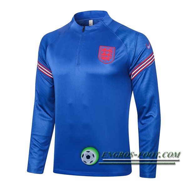 Engros-foot: Sweatshirt Training Angleterre Bleu 2020/2021 Thailande