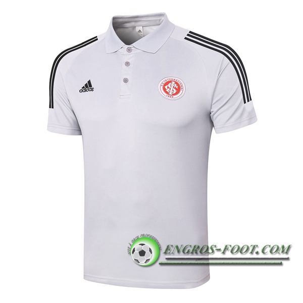 Polo Foot SC Internacional Gris Clair 2020/2021