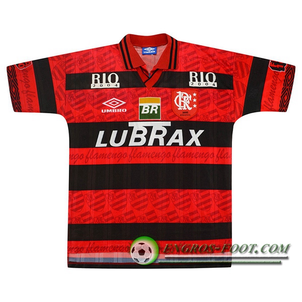 Engros-foot: Maillot de Foot Flamengo Retro Domicile 1995/1996 Thailande