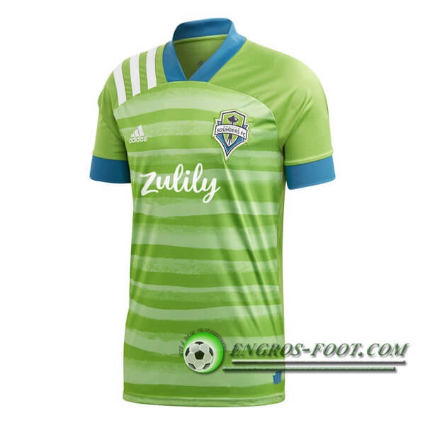Engros-foot: Jeu Maillot de Foot FC Seattle Sounders Domicile 2020/2021 Thailande