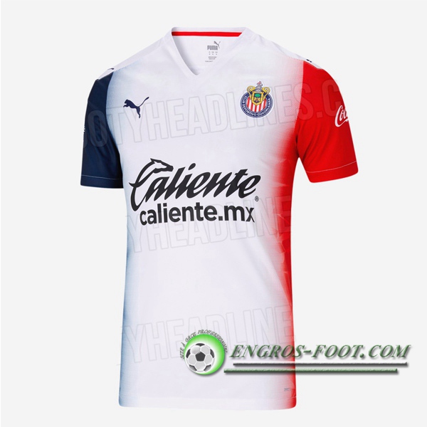 Engros-foot: Jeu Maillot de Foot CD Guadalajara Exterieur 2020/2021 Thailande