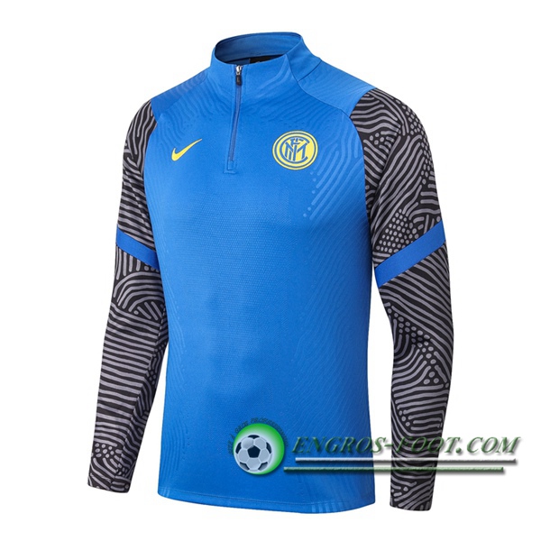 Engros-foot: Sweatshirt Training Inter Milan Bleu 2020/2021 Thailande