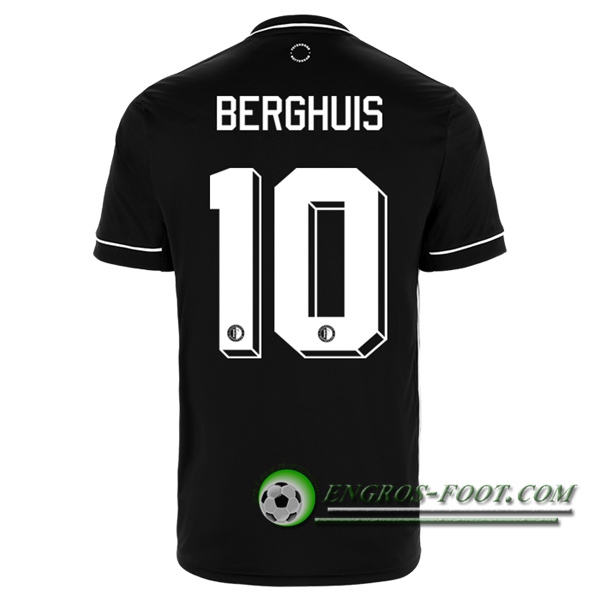 Engros-foot: Jeu Maillot de Foot Feyenoord (BERGHUIS 10) Exterieur 2020/2021 Thailande