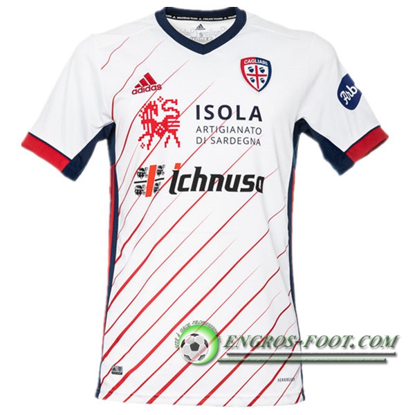 Engros-foot: Jeu Nouveaux Maillot de Foot Cagliari Exterieur 2020/2021 Thailande