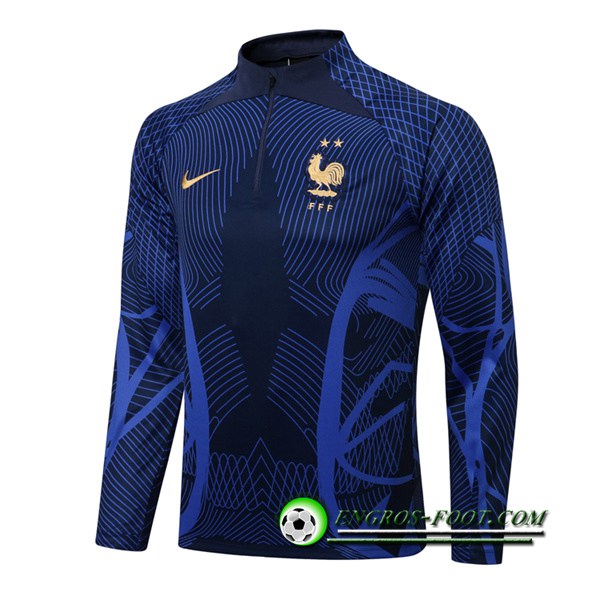 Sweatshirt Training France Bleu 2022/2023