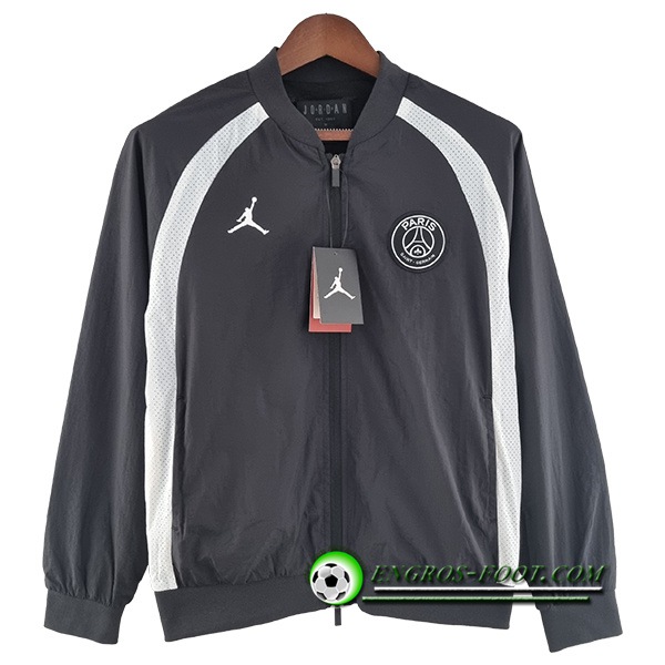 Coupe-Vent Jordan PSG Blanc/Noir 2022/2023