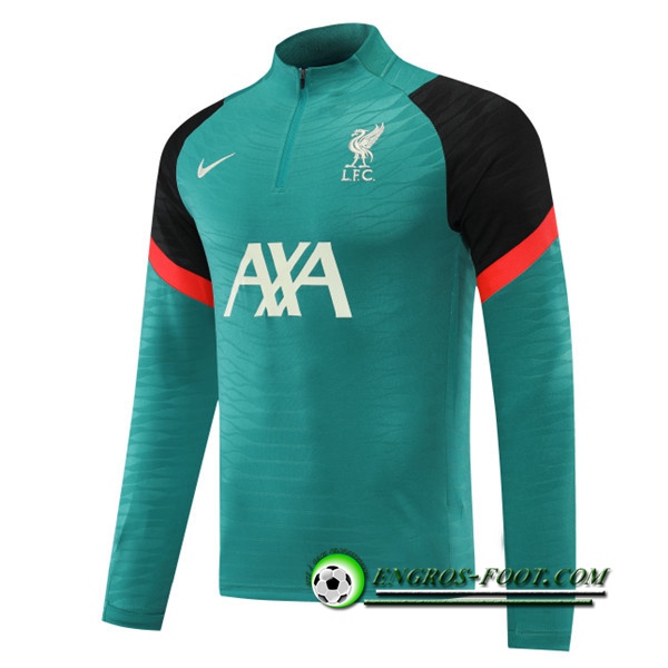 Sweatshirt Training FC Liverpool Vert 2022/2023