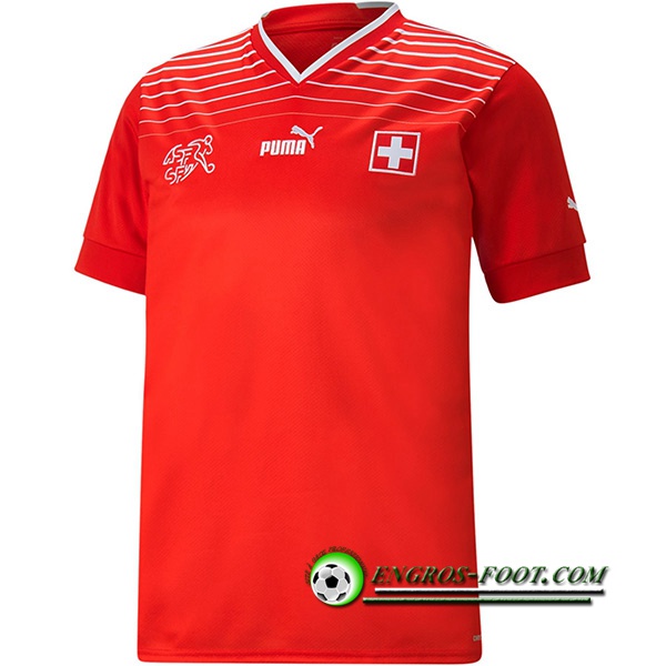 Nouveau Maillot Equipe Foot Suisse Domicile 2022/2023