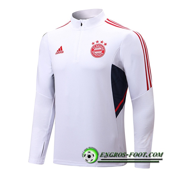 Sweatshirt Training Bayern Munich Blanc 2022/2023