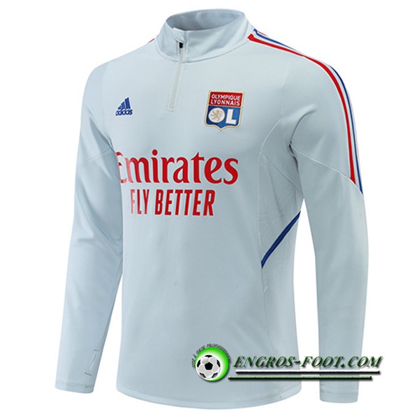 Sweatshirt Training Lyon Gris 2022/2023