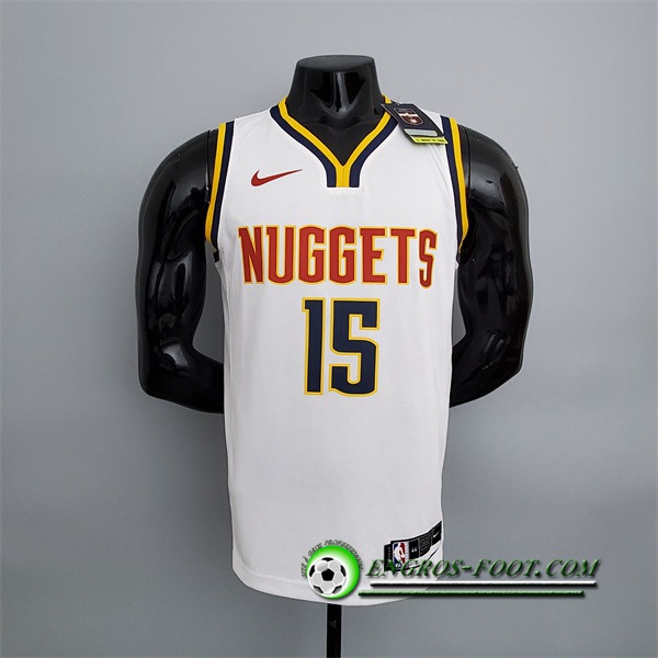 Maillot Denver Nuggets (Jokic #15) Blanc Limited