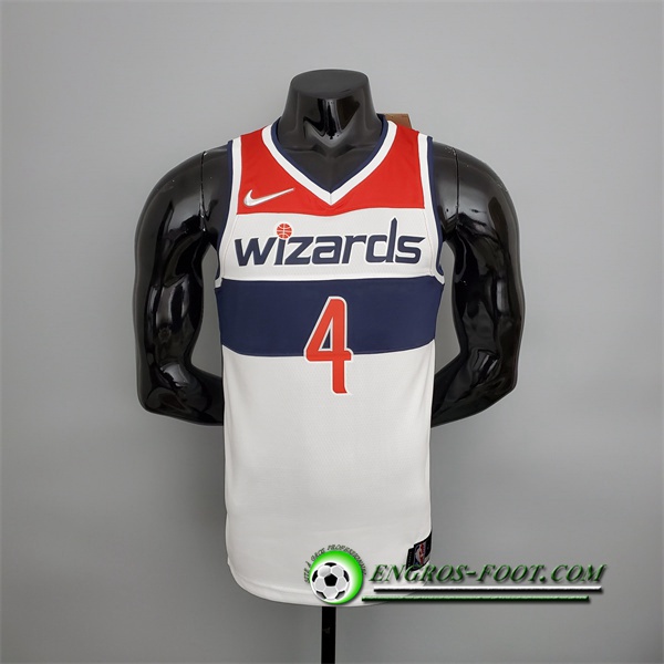 Maillot Washington Wizards (Wesbrook #4) Noir/Rouge/Blanc 75th Anniversary