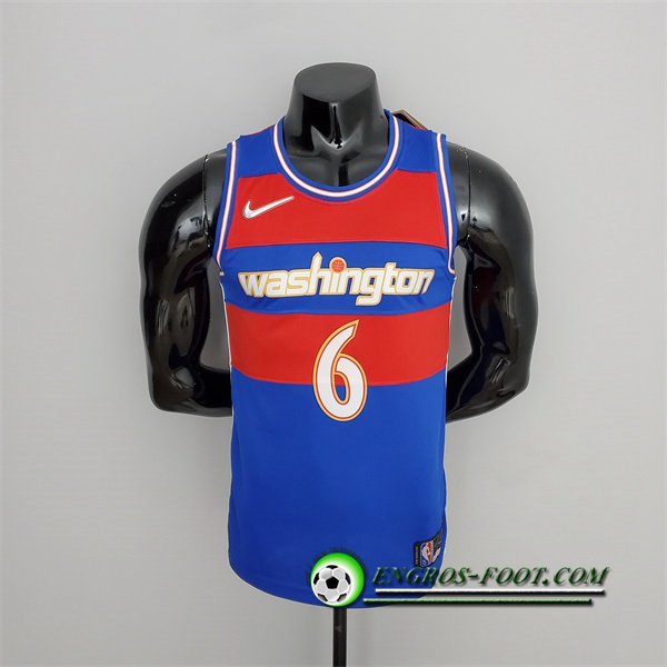 Maillot Washington Wizards (Harrell #6) 2022 Bleu/Rouge Talent City Edition