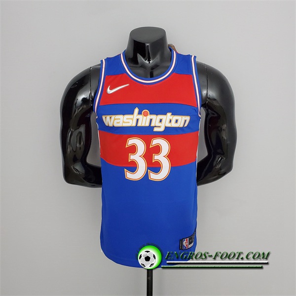 Maillot Washington Wizards (Kuzma #33) 2022 Bleu/Rouge Talent City Edition