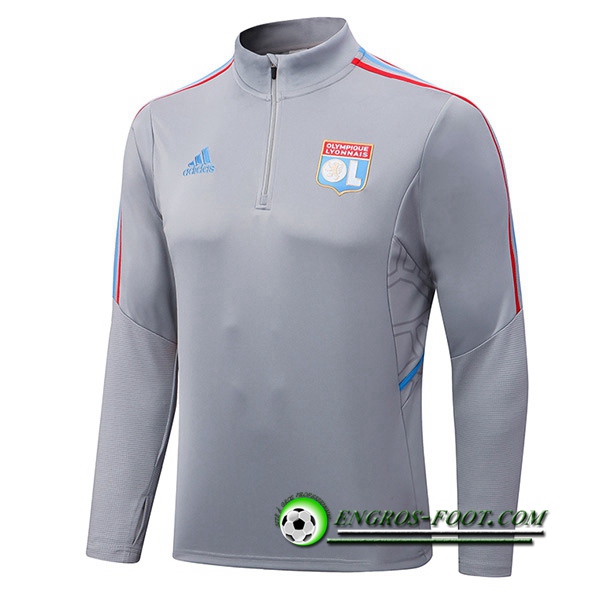 Sweatshirt Training Lyon Gris 2022/2023
